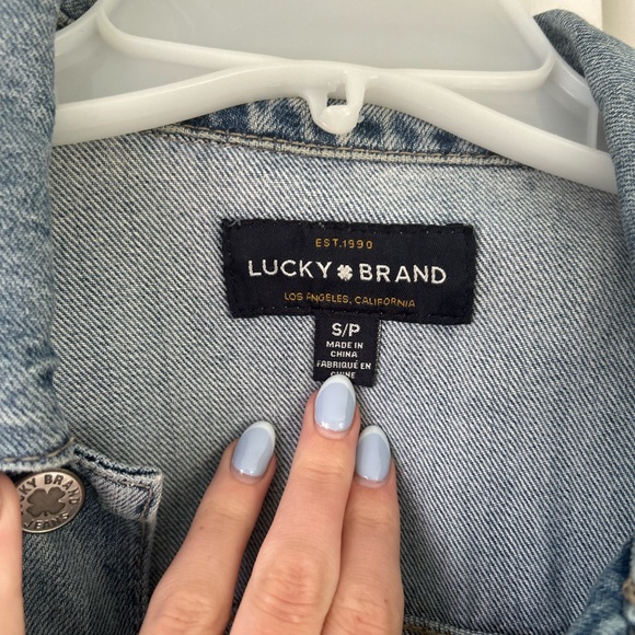 Lucky brand Jean jacket - Picture 6 of 7